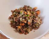 犬用＊豚挽肉のﾁｬｰﾊﾝ作り方5写真