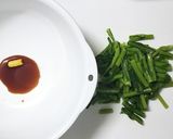 胡麻油香る*菜の花*ぴりっとからし和え作り方2写真