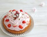 桜と苺のモンブランタルト*桜香る苺タルト作り方13写真