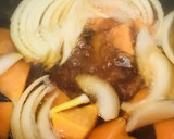 豚肉を炒めずしゃぶしゃぶ仕上げの肉じゃが作り方2写真