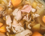 豚肉を炒めずしゃぶしゃぶ仕上げの肉じゃが作り方3写真