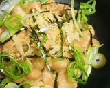 毎日の納豆●揚げ玉トッピング作り方3写真