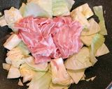 やみつきキャベバラ炒め♪作り方2写真