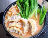 坦々風餃子鍋 & 〆の坦々麺作り方7写真
