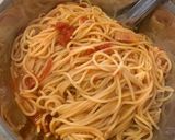 ＊トマトソース＆モッツァレラのパスタ＊作り方12写真