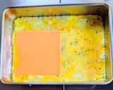 チーズ入りオムレツのホットサンド作り方4写真