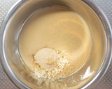 練り胡麻で美味しい♪雪うるいの利休酢作り方1写真