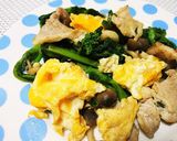 春に食べたい♡菜の花の卵炒め作り方5写真