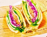 ブラン入り食パンで♡ゎんぱくサンド？♡作り方26写真