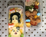 簡単　キャラ弁　鬼滅の刃5作り方1写真