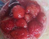 レンジでつくるいちごバター作り方2写真