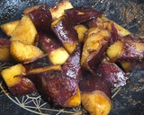 弁当♡おやつ♡素朴なさつま芋の黒糖煮作り方5写真