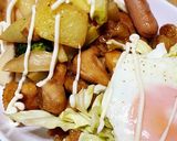 簡単トリタマのっけ丼作り方5写真