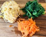 ビビンバにも【三種野菜のナムル】作り方5写真