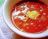 簡単！＊肩こり解消＊♡トマトスープ♡作り方4写真