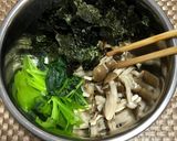 三つ葉としめじの和え物作り方5写真