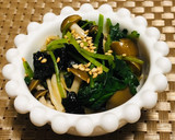 三つ葉としめじの和え物作り方6写真