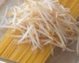 モヤシしらすパスタ♪ワンパン♪簡単夕食昼食♪節約作り方1写真