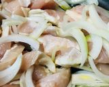 ミルク＆チーズの鶏肉クリームソースパスタ作り方1写真