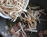 ごぼうとベーコンの洋風きんぴら作り方6写真