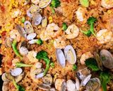 トマトの赤いパエリア作り方6写真