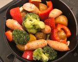スキレットで！野菜のぎゅうぎゅう焼き作り方4写真