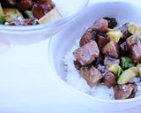 超簡単♡まぐろアボカド丼作り方5写真