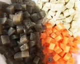 常備菜♥高野豆腐入りヘルシー五目豆★作り方3写真