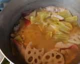 ヨウサマの減塩朝食春野菜と魚貝の煮込み㉟作り方5写真