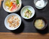 ヨウサマの減塩朝食春野菜と魚貝の煮込み㉟作り方6写真