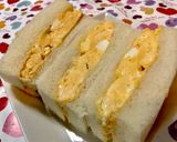 爽やかカルピス入り厚焼き卵ふわふわサンド作り方5写真