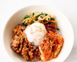 簡単焼肉とナムルで【ビビンバ】作り方1写真