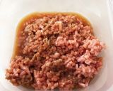 コンテナー容器で作る♡レンジで豚そぼろ丼作り方1写真