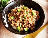 コンテナー容器で作る♡レンジで豚そぼろ丼作り方4写真