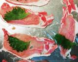 食欲増進!？豚肉の梅しそ巻カツ♫作り方1写真