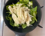 簡単！時短！青梗菜とキノコの蒸し焼き作り方3写真
