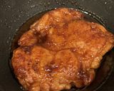 照り焼きチキンと水菜のサラダ作り方4写真