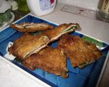 豚カツinしそ梅・チーズ♪作り方6写真