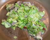 めっさ簡単 サバとキャベツのピリ辛パスタ作り方5写真