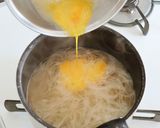 鰹だし香る♪ふわふわ玉子の簡単汁ビーフン作り方4写真