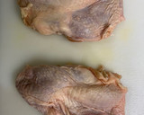 めっさ簡単　鶏もも肉のこめ油炒め作り方1写真
