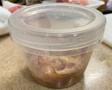 めっさ簡単　鶏もも肉のこめ油炒め作り方3写真