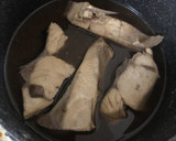簡単で美味しいブリの昆布つゆ煮　ぶり鰤作り方3写真