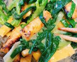 わけぎと油揚げのぬた（酢味噌和え）作り方5写真