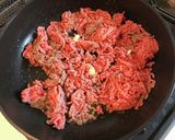 【簡単】自家製ミートソースのパスタ作り方1写真