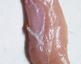 冷凍保存可☆鶏ささみの蒸し鶏作り方1写真