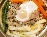 即席☆月見肉うどん作り方5写真