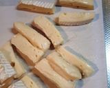 チーズと蕗味噌包み揚げ作り方1写真