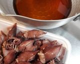ホタルイカと生姜の炊き込みご飯作り方2写真