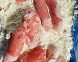 くるくる豚肉のネギ巻き～*作り方2写真
